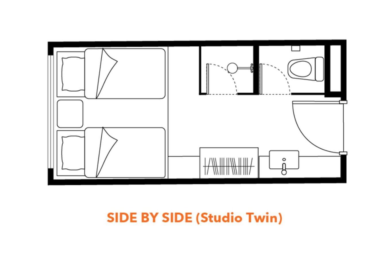 Side by Side Studio Twin